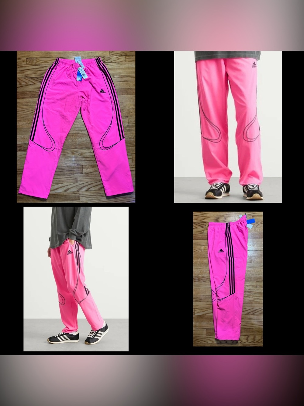Adidas Teamgeist Adicolor Track Pants Men’s Size Medium NEW!!